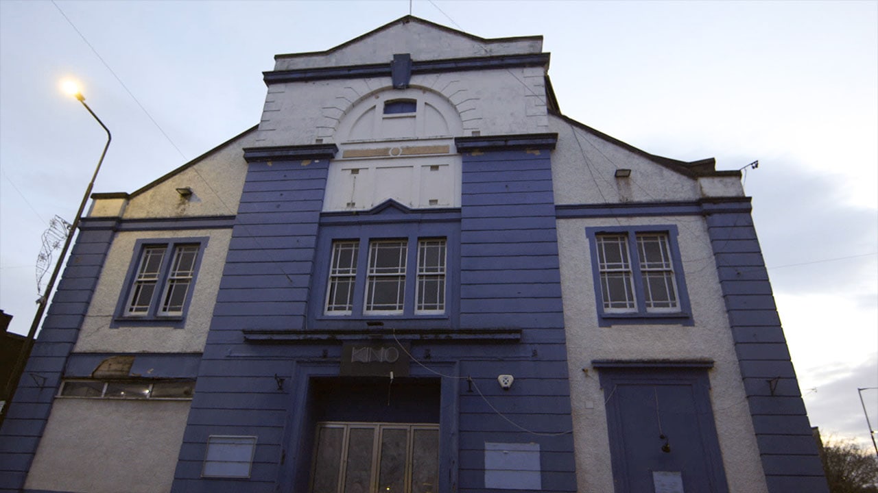 The old cinema which provides the setting for the B-Team feature Mr Whispers